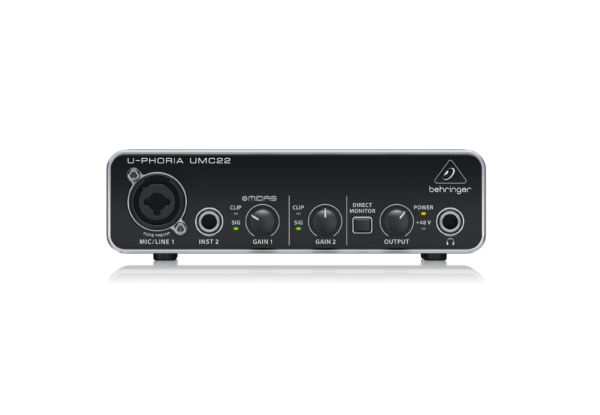 کارت صدا UMC22 برند Behringer