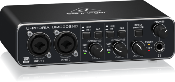 کارت صدا UMC202HD برند Behringer