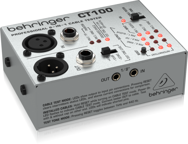 تستر کابل CT100 برند Behringer