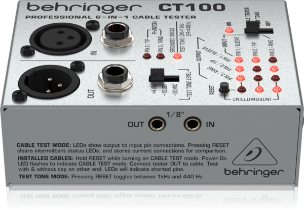 تستر کابل CT100 برند Behringer